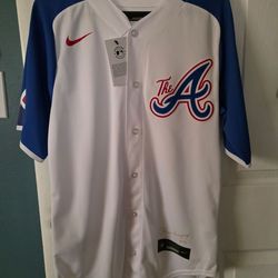 Atlanta Braves City Connect Baseball Jersey
