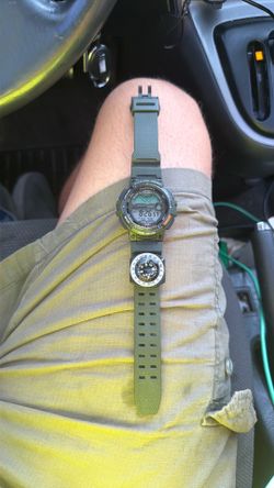 Casio FishingGear Digital Watch w Compass