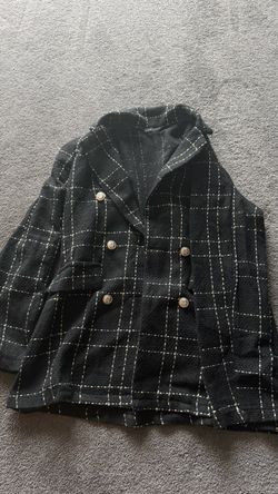 Black & Gold Blazer
