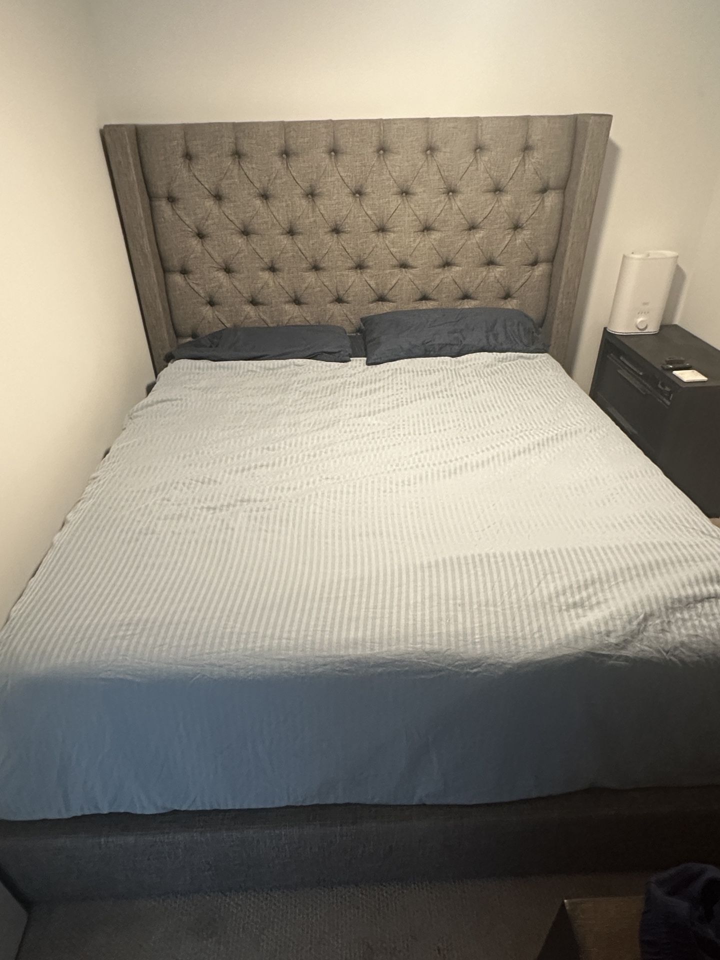 California King Bed Frame With Storage And Mattress