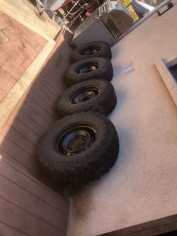 Rims and tires