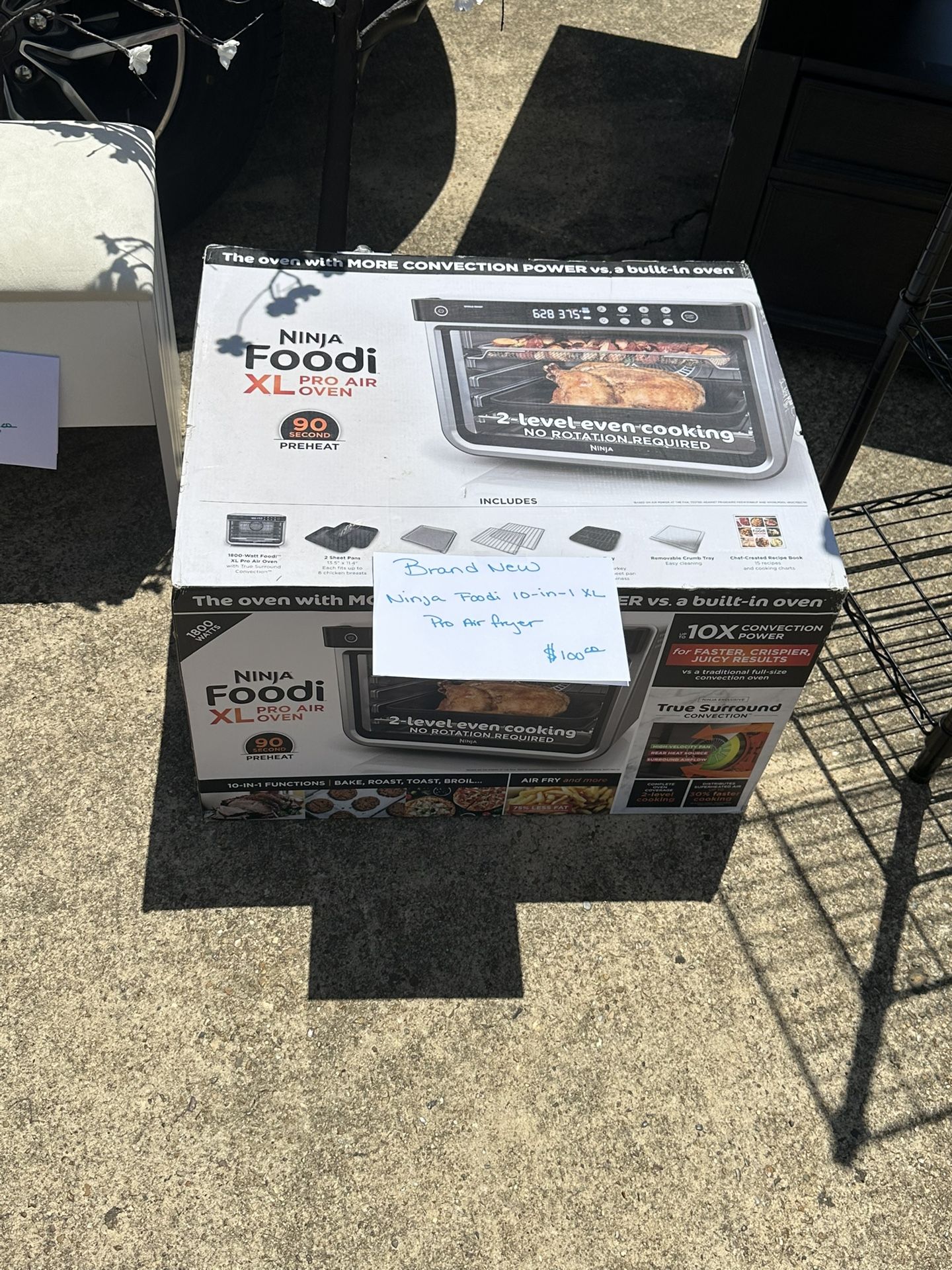 Brand New NINAJ 10-in-1 XL FOODI