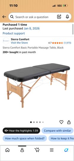 Massage lash bed