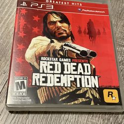 Red dead redemption PlayStation 3 game ps3  rockstar