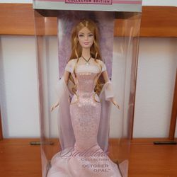 Birthstone Collection October Opal Barbie Collector Edition 