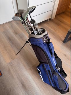 Lefty complete beginner golf set