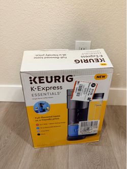 Keurig K Express Essentials Single Serve K Cup Coffee Maker Black Brewer