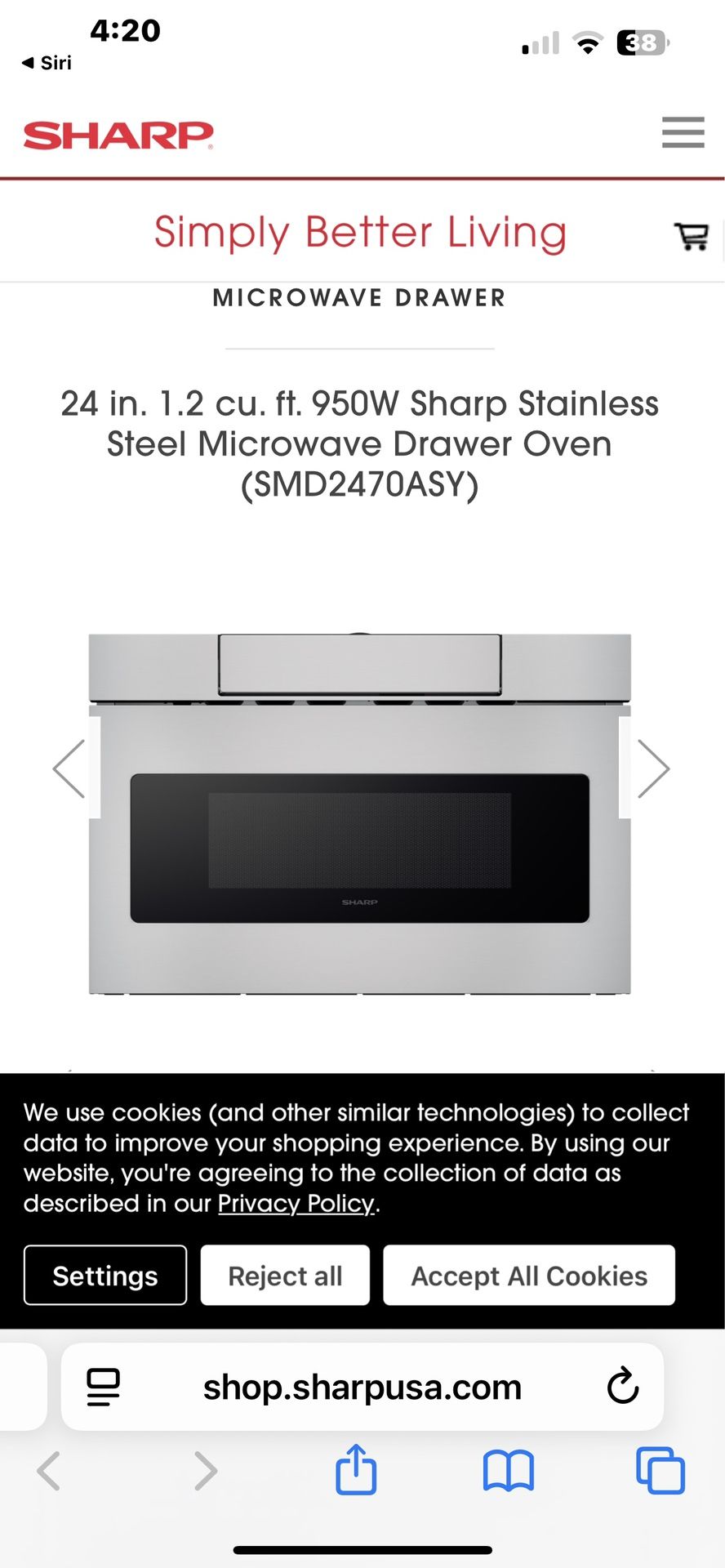 Microwave Drawer Oven