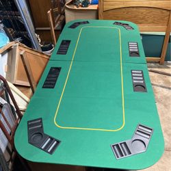 Folding Poker Table 