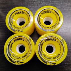 Punked Longboard Skateboard Wheelset