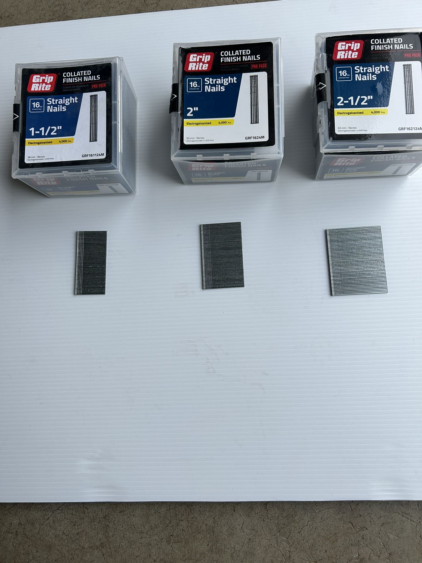 Building Materials Finish Nails