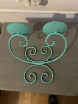 2 Wall Candle Holders / Candle Sconces