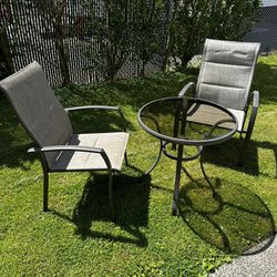 Patio Chair And Table
