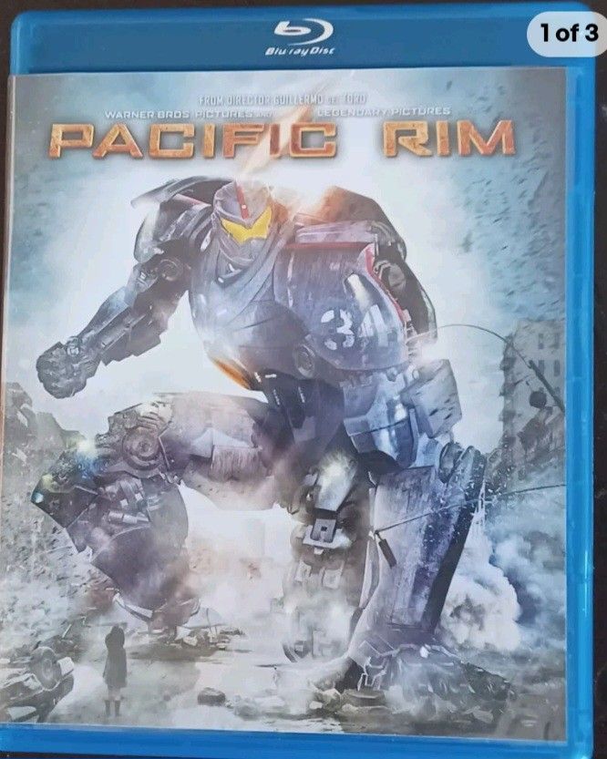 Pacific Rim (Blu-ray) - 2 Disk Blu-ray By Idris Elba,Charlie Hunnam - VERY GOOD
