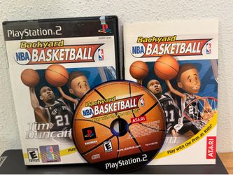 Backyard Basketball Sony PlayStation 2 PS2 CIB Complete