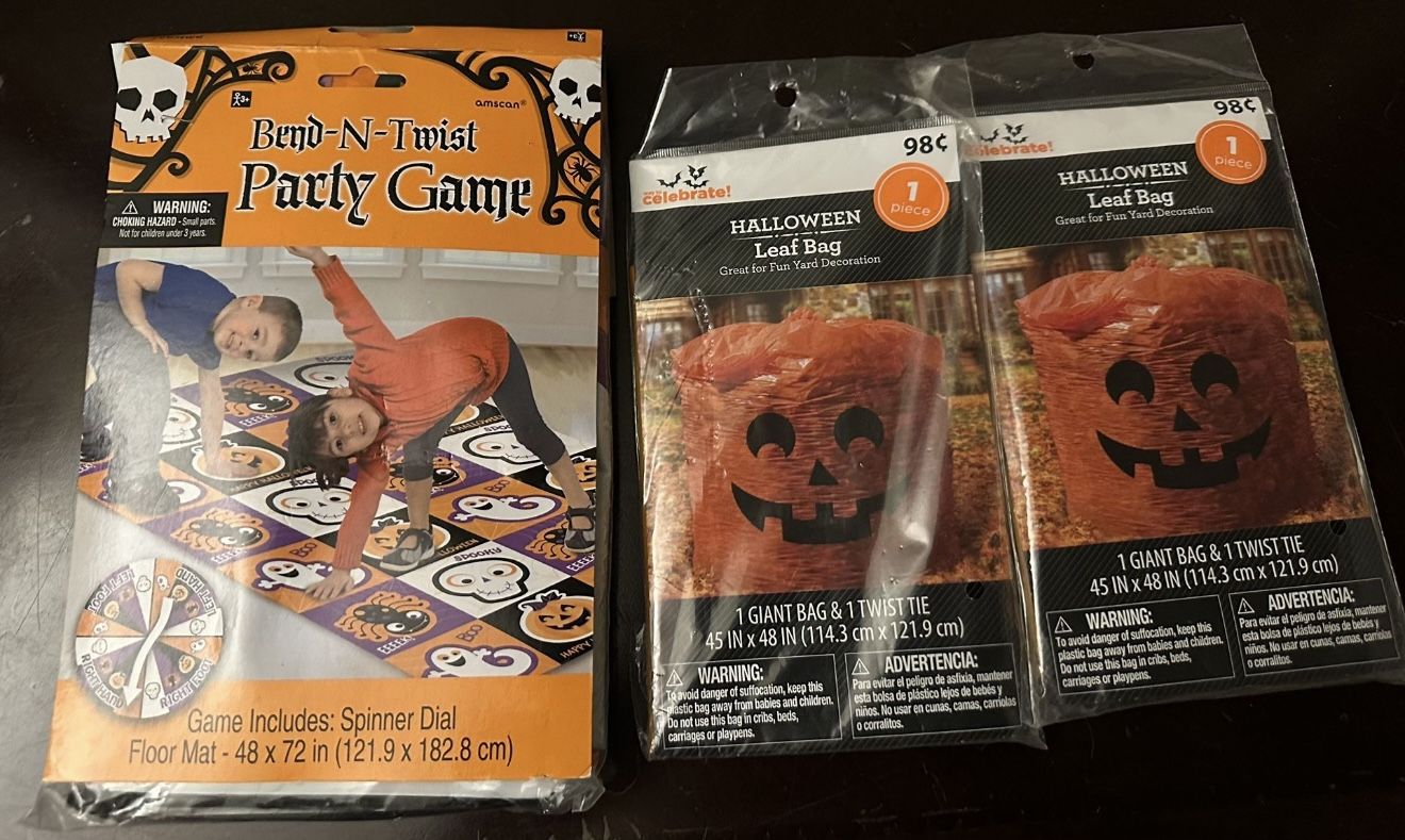 Halloween Kids Party Game A Decorations 