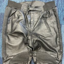 Men’s Leather Motorcycle Pants 