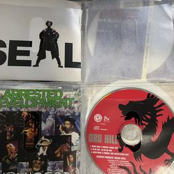 3 CDs. Seal, Arrested Development, And Dru Hill
