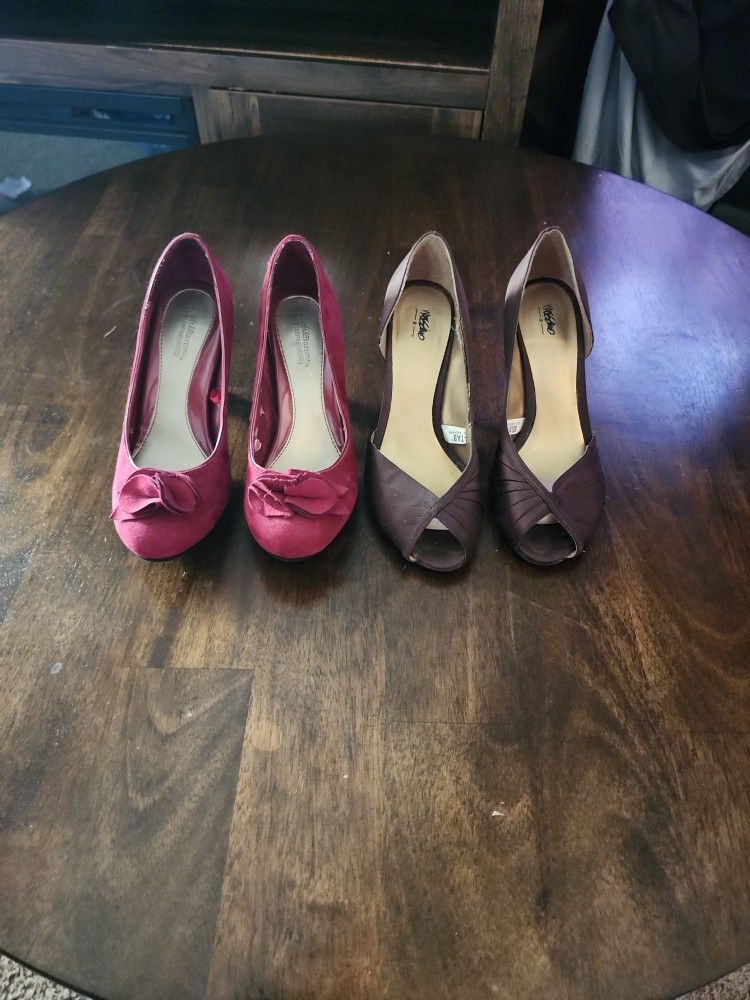Women's Heels Size 5 and 5.5