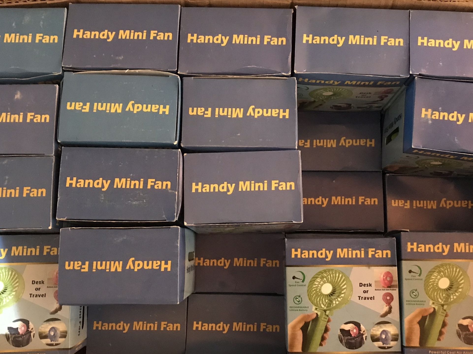 Lot of 40 Handy Mini Fans