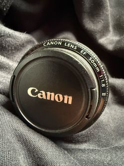 Canon EF 50mm f/1.8 II Lens - Good Condition