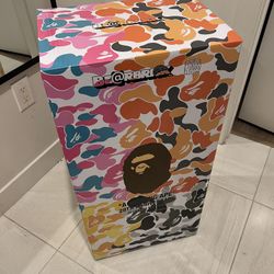Bearbrick BAPE 28th Anniversary Camo 1000%