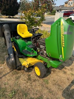 John Deere 345 mower. 54” deck and bagger