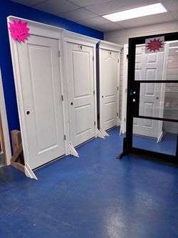 Panel doors.
