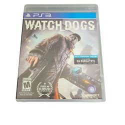 Watch Dogs Sony PlayStation 3 2014 Edition Tested Complete with Manual