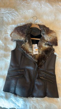 Faux  Fur Sleeveless Jacket