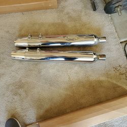 Harley-davidson Stock Exhaust Slip Ons 