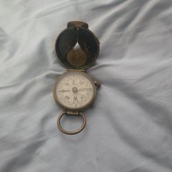 WWI brass compass
