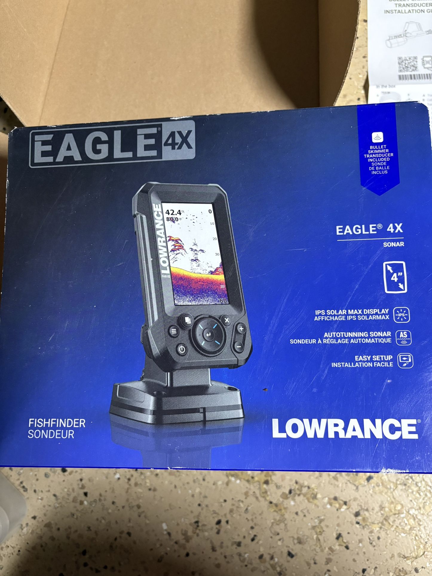 Lowrance Eagle 4x Fishfinder