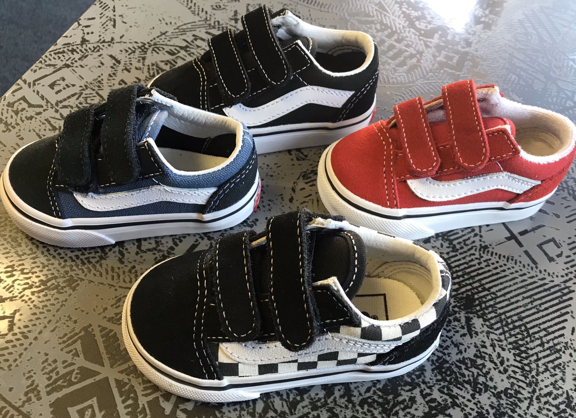Baby toddler Vans Old Skool new with tags and box all sizes available at Spring Valley Swapmeet open Saturday Sunday