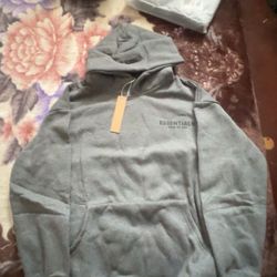 Men's Essentials Hoodie Dark Grey Size M