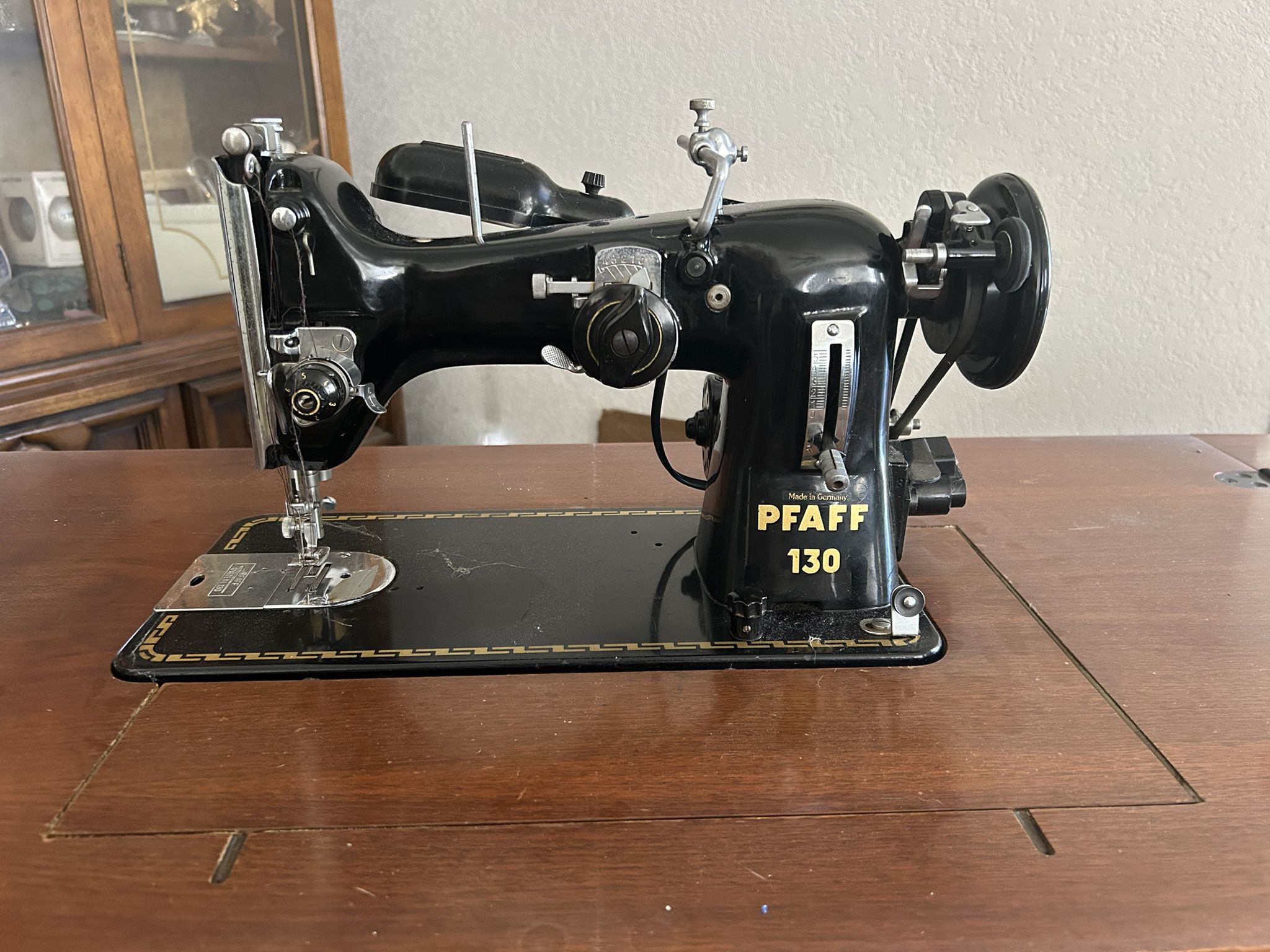 Pffaf Vintage Sewing Machine 