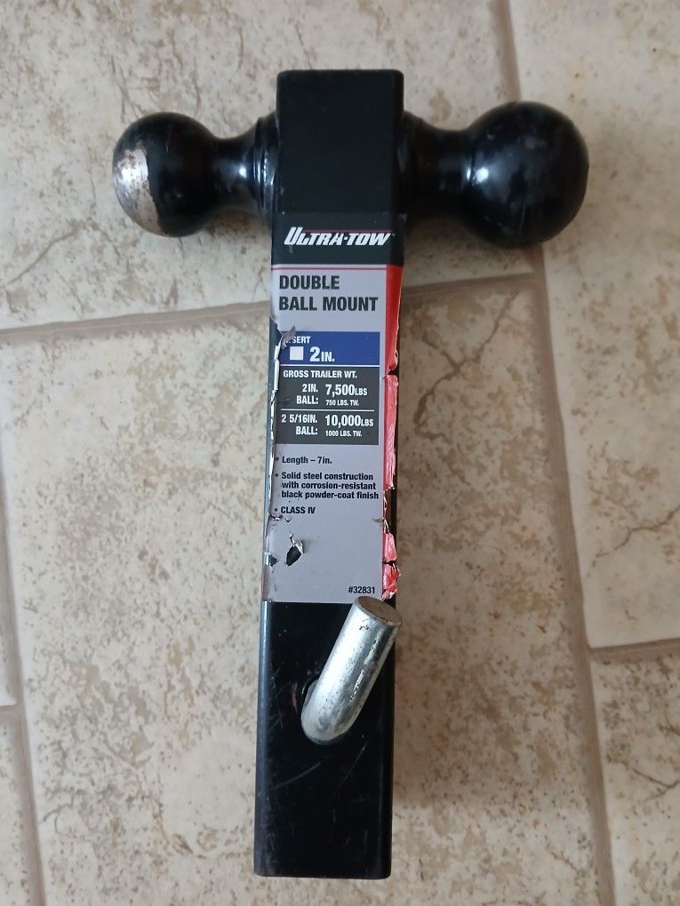 Double Ball Mount Towing Receiver
