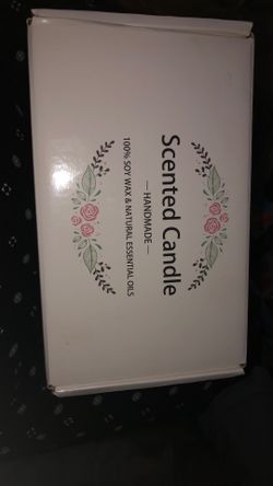 2 Scented Candles $10