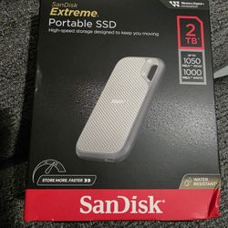 Sandisk Extreme Portable SSD 2 TB 