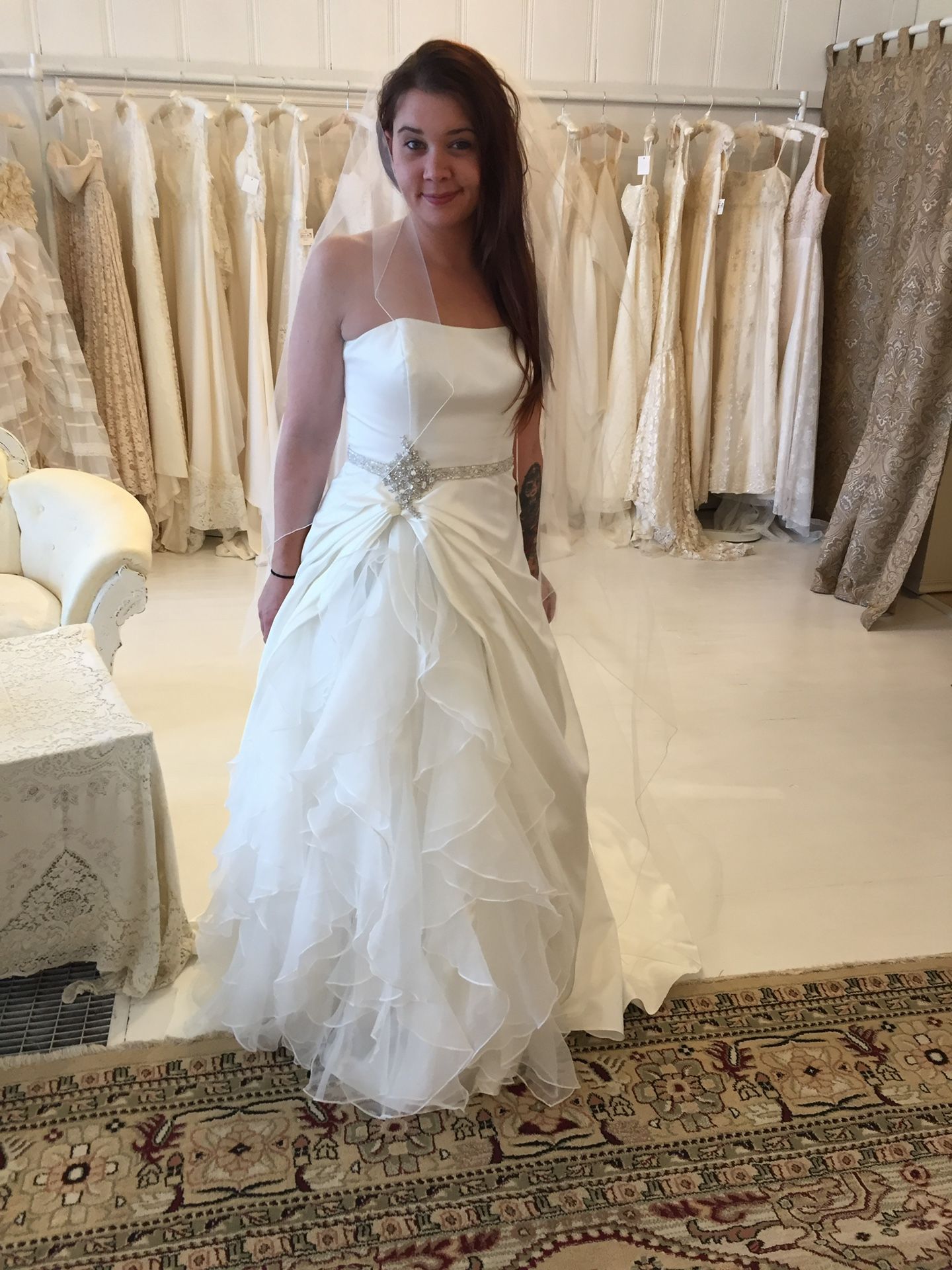 Wedding Dress. Only Tried On. Size 10 