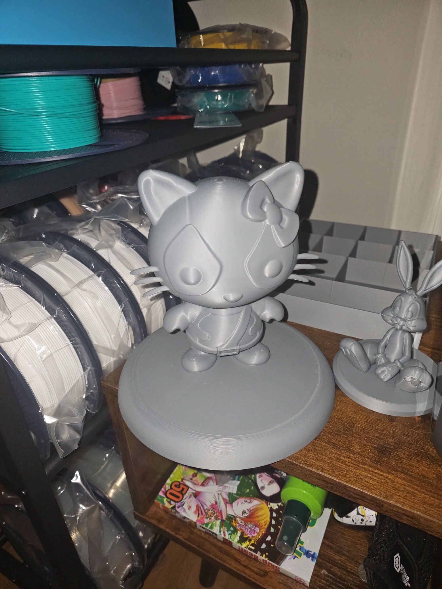 Hello Kitty Deadpool 3d Printed