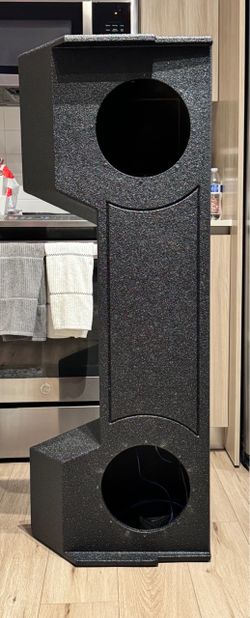 Dual 10” Armored Coated Subwoofer Enclosure (Ram 1(contact info removed) or newer models)