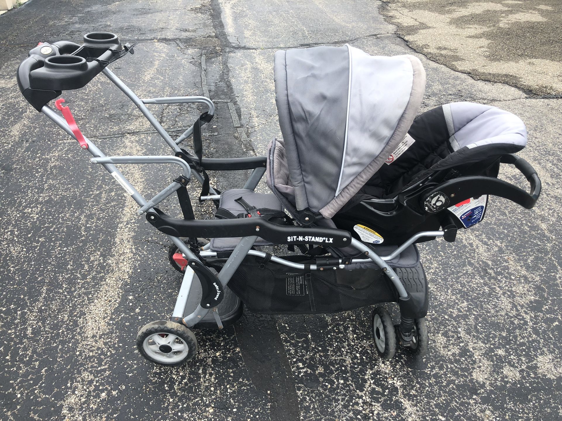 Sit N Stand Double Stroller