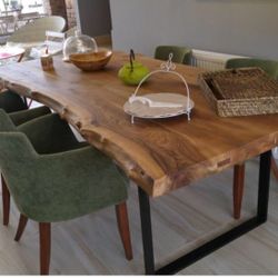 Dining Table - Pecan