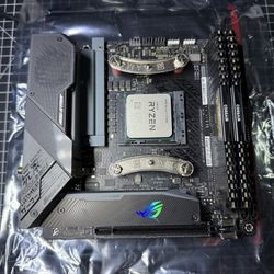 ITX Motherboard, CPU, RAM, and Cooler Combo
