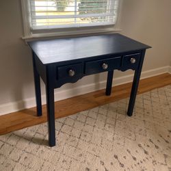 Small Navy Blue Desk