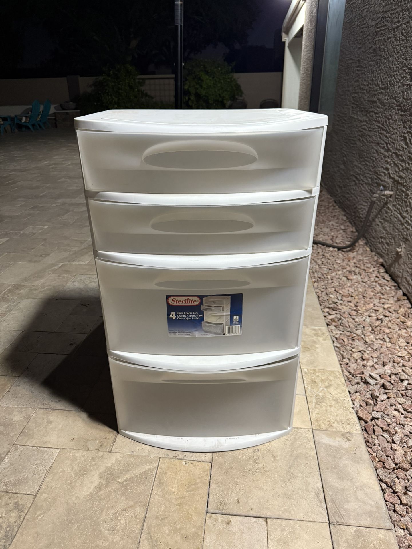 Sterilite 4 Large Drawer Unit
