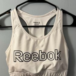 Women’s Reebok Sports Top, Size small, White. 