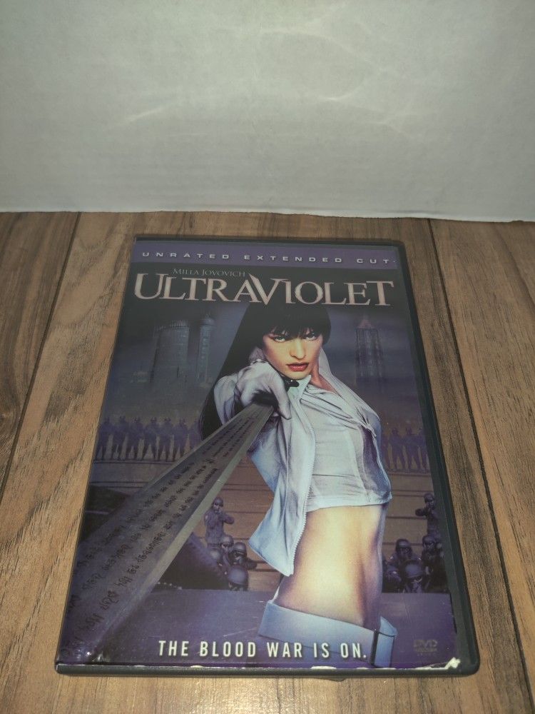 Ultraviolet (Unrated, Extended Cut) DVD, Ryan Martin, Digger Mesch, Kieran O'Ror. Packaging has some wear from age and use. Sold as is.