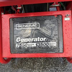Generac 7550 Generator – Electric Start – Ready for Storm Season